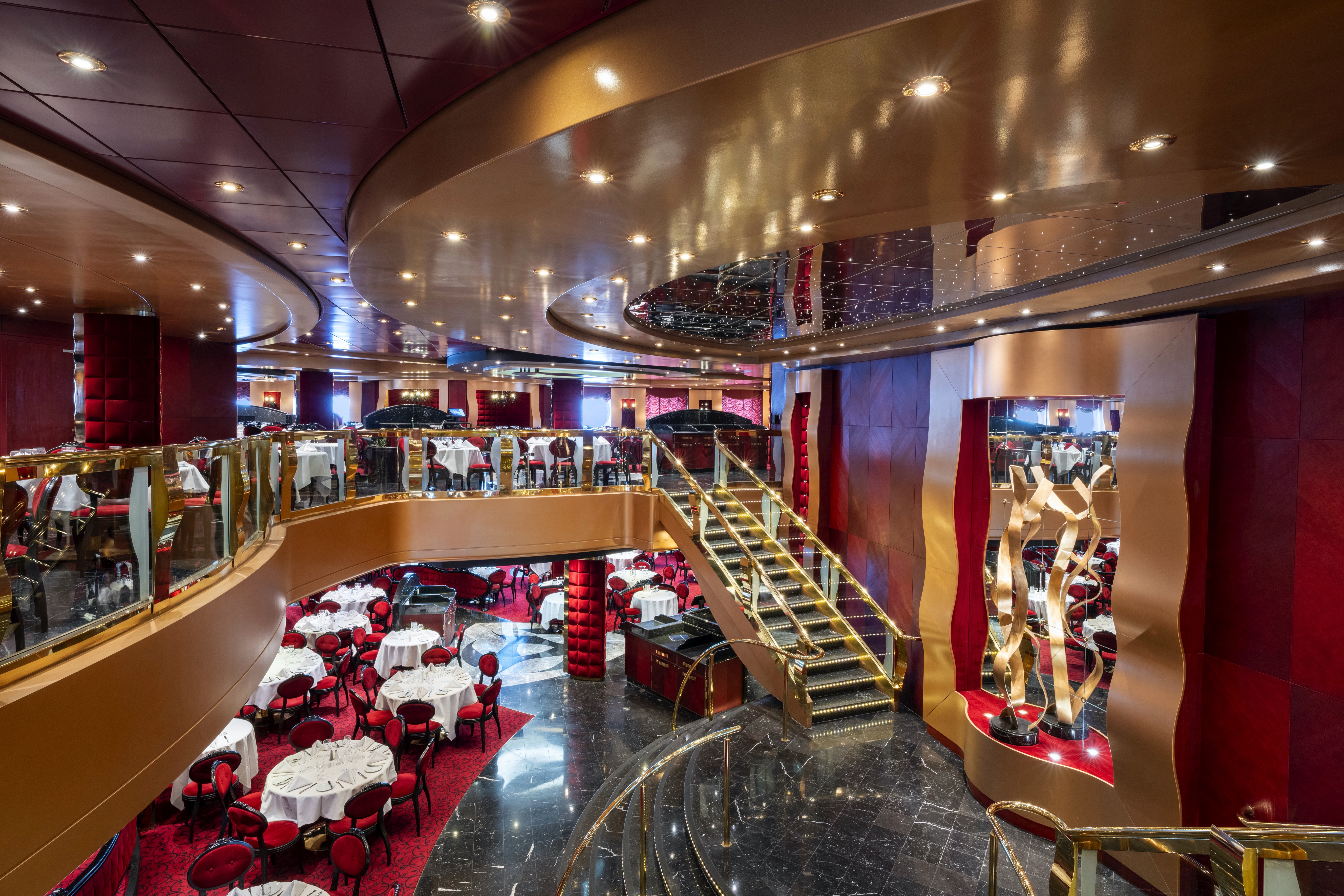 MSC Fantasia - Red Velvet Restaurant